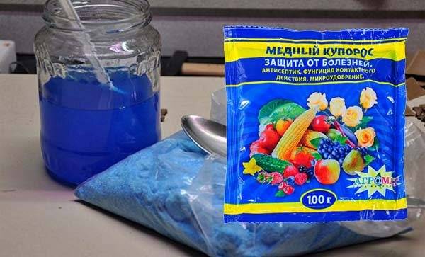 Купорос для опрыскивания огурцов