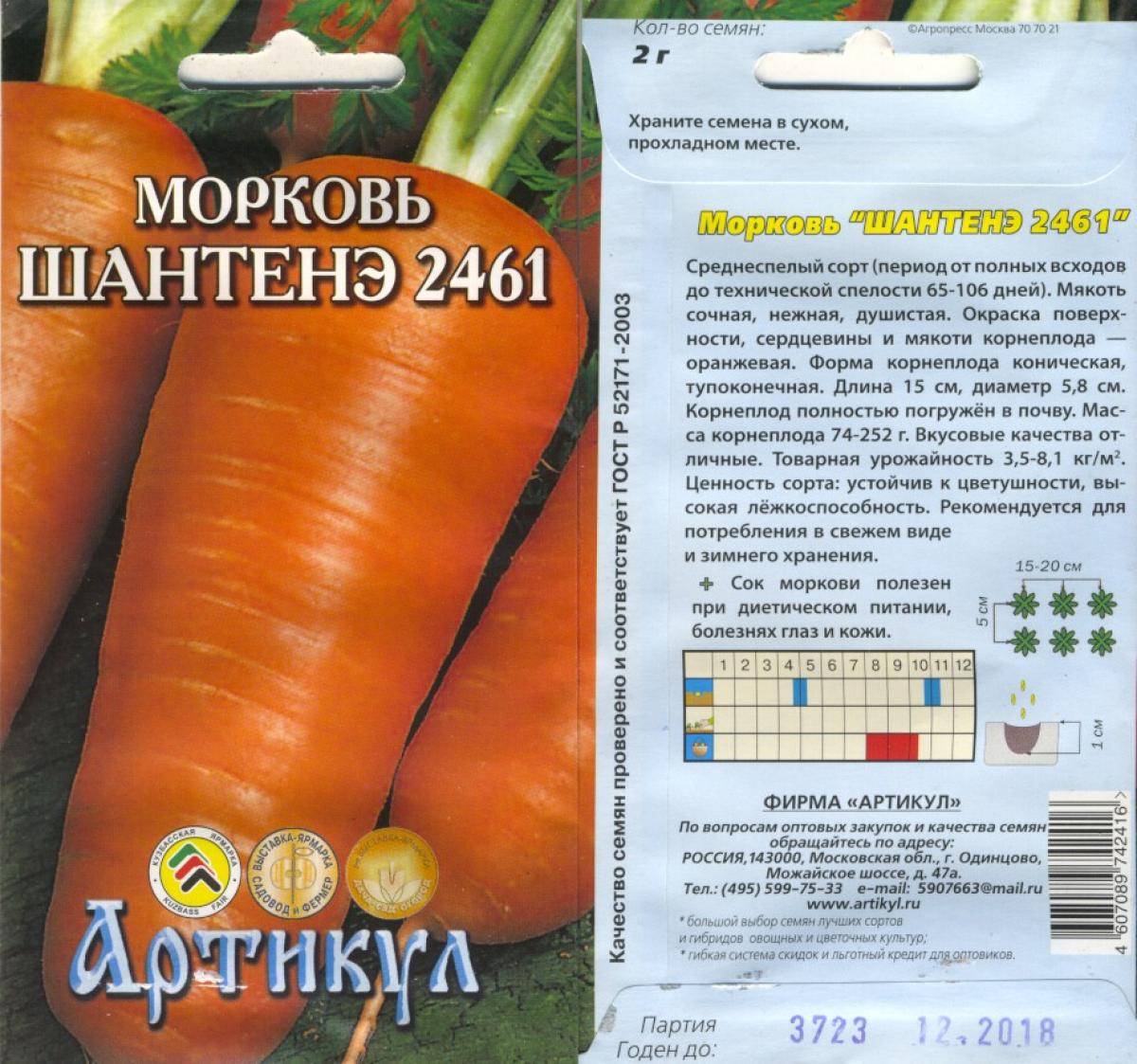 Морковь шантане роял - описание сорта, фото, отзывы, посадка и уход - журнал "совхозик"