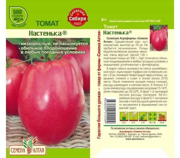 Маленькие помидоры с сахарным вкусом — томат f1 «настя сластена»