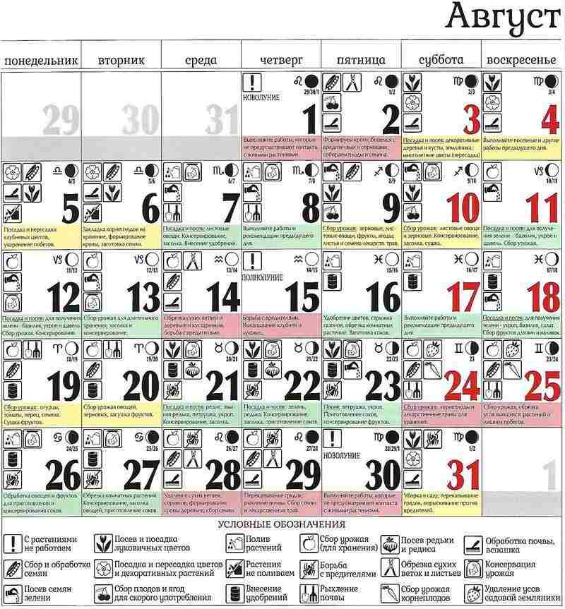Лунный календарь садовода огородника на март 2021 года
