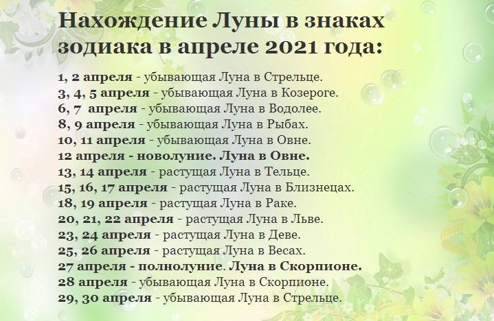 Лунный посевной календарь на 2021 год для огородника, садовода, цветовода