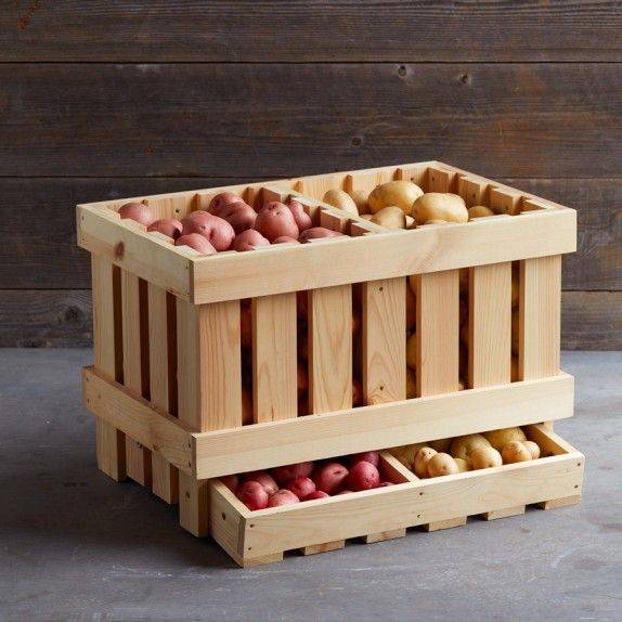Ящики для овощей: удобное хранение продуктов на кухне
